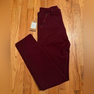 Men's Burgundy Pants